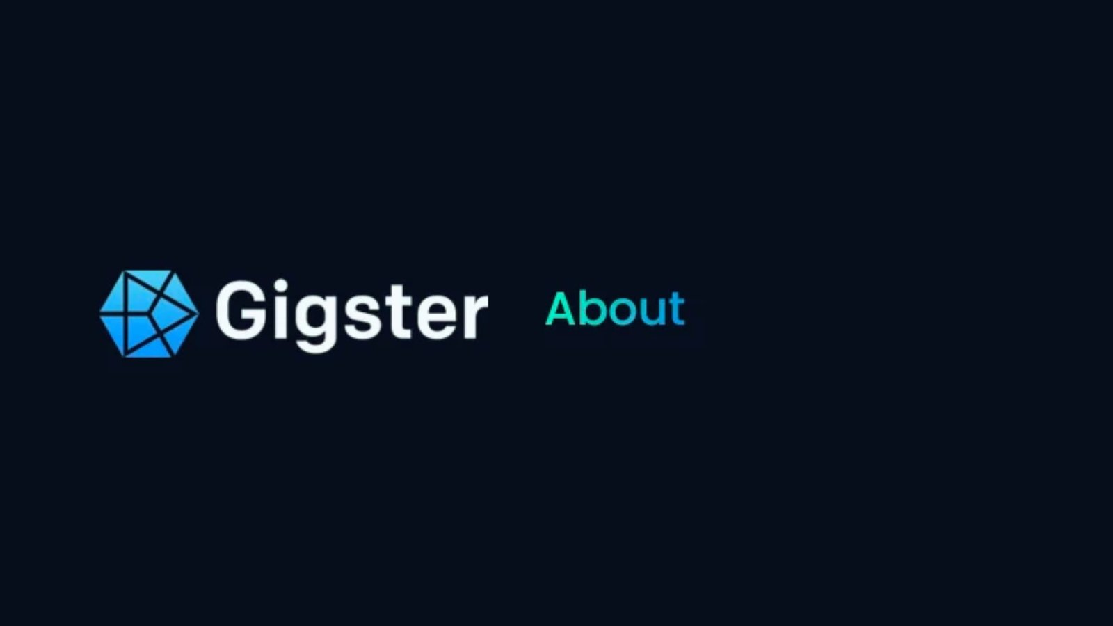 Logo for Gigster, featuring a modern design with the word "Gigster" in bold, stylized lettering.