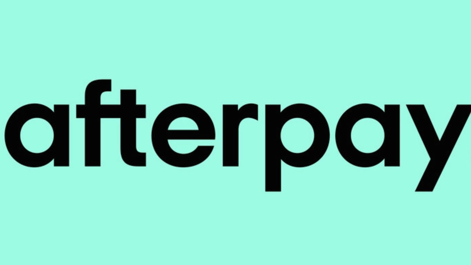 Afterpay logo featuring a stylized design with the brand name in bold letters, representing a payment service.