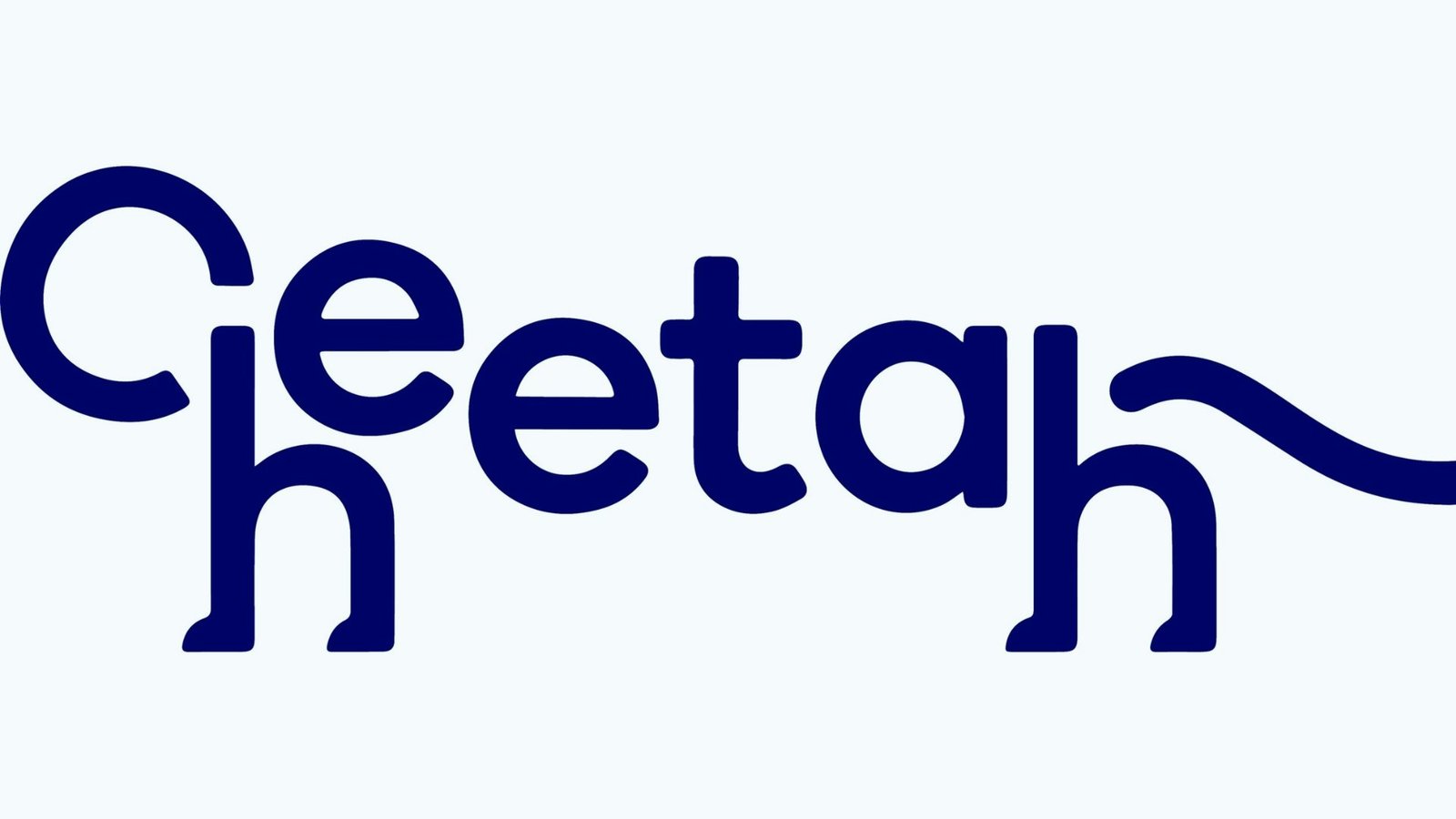The word "cetah" is displayed in blue text on a plain white background.
