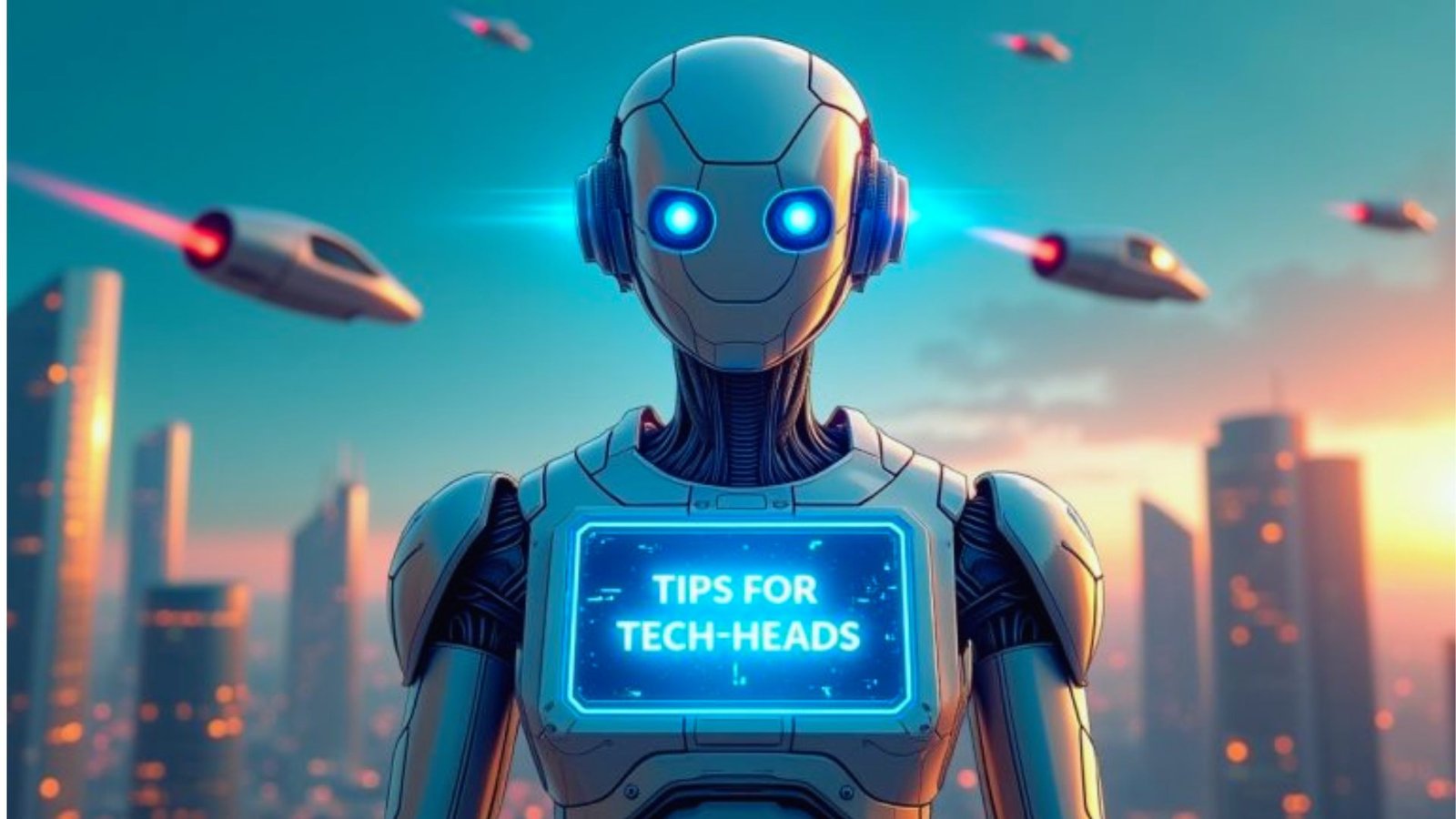 Graphic featuring tips and advice tailored for technology enthusiasts and professionals.