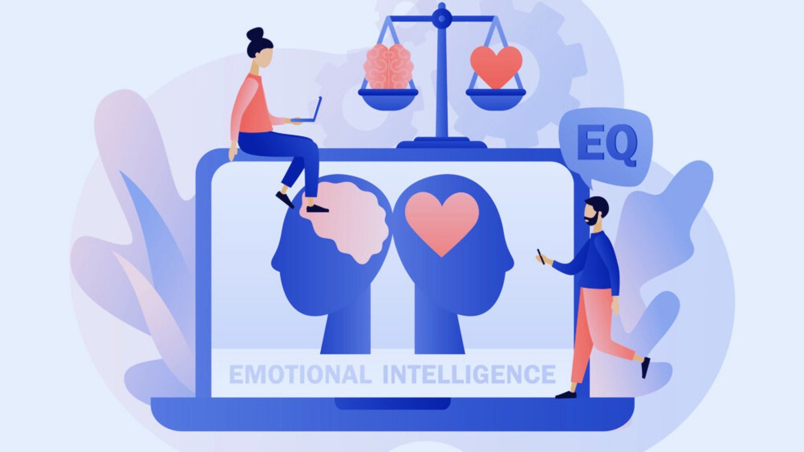 Conceptual illustration of emotional intelligence, highlighting its importance in personal and professional relationships.
