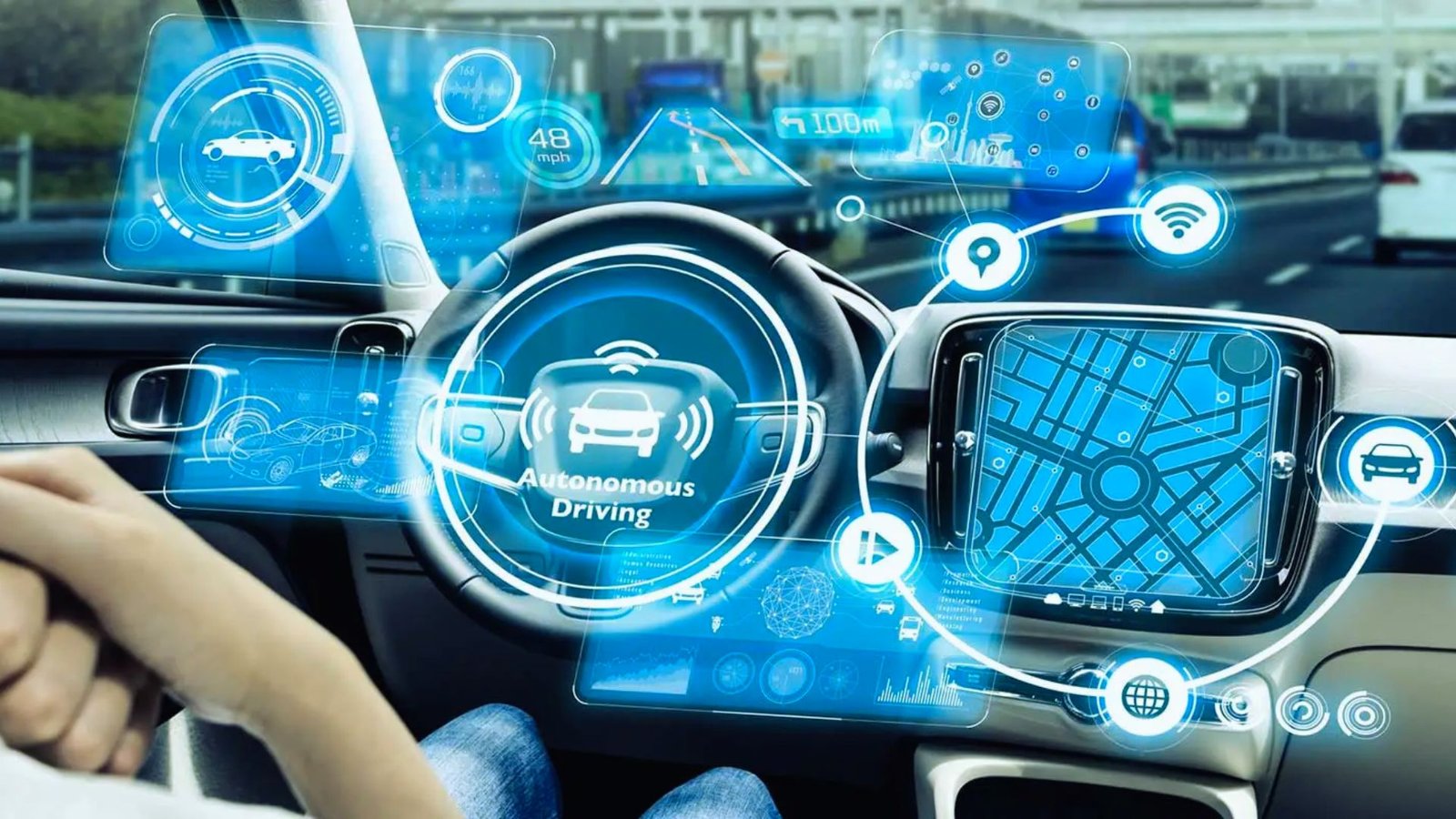  A futuristic car design showcasing advanced technology and innovative features for enhanced mobility and transportation.