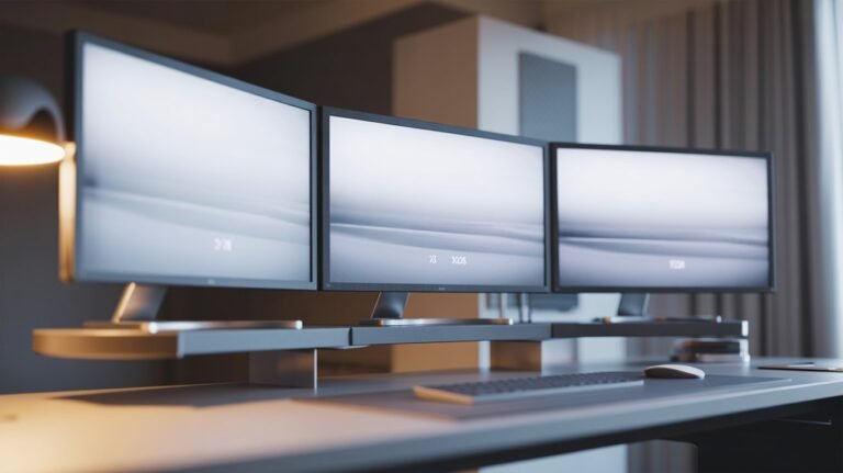 17 Triple Monitor Setup Ideas to Upgrade Your Desk - ArtTechHouse